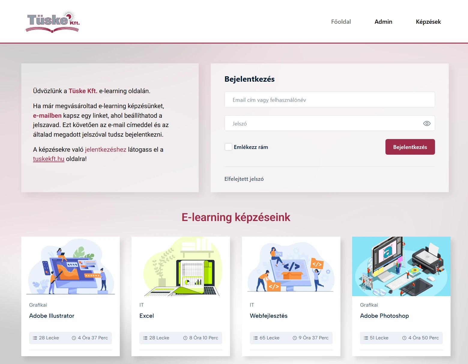 Tüske Kft e-lerning referencia_1